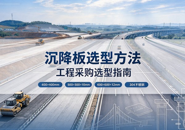 得荣沉降板选择方法
