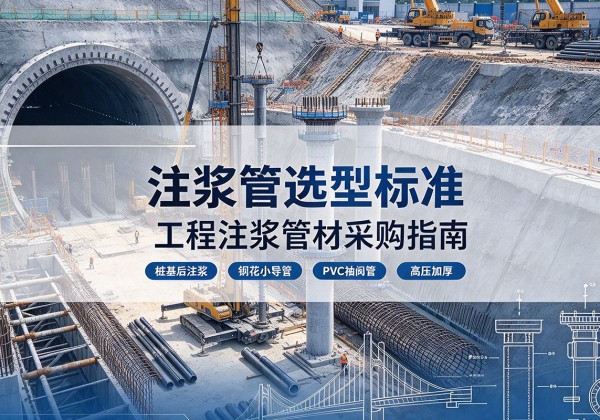 得荣注浆管选型标准